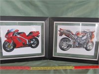 2pc Motorcycle Engineering Conceptual Drawings