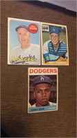 Los Angeles Dodgers vintage baseball card lot