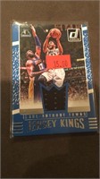 Carl Anthony towns 2016 17 Donruss jersey kings