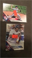 Kenny Vargas and Steve Johnson 2016 topps both