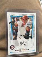 2011 BOWMAN PROSPECTS #BP1 BRYCE HARPER ROOKIE