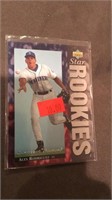 Alex Rodriguez 1994 upper deck star rookies