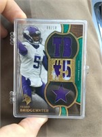 2015 Topps Triple Threads Relics Teddy Bridgewater