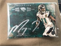 MARQISE LEE /50 2014 Topps Inception Rookie Auto