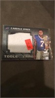 Cardale Jones 2016 Panini tools of the trade