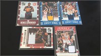 2016 17 Donruss basketball jersey card lot