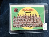 Milawaukee Braves Vintage card