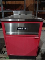 Stainless Steel Top Waste Cabinet-
