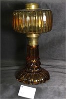 Amber Stem Composite Lamp