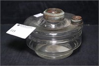 Oil Lamp Fount with Filler Spout
