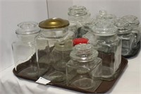 Food and Condiment Glass Jars