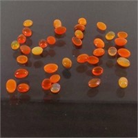 Natural 9.01ct Orange Fire Opal Gemstone Lot