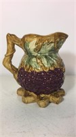 Ceramic grape pitcher