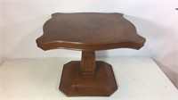 Small vintage pedestal table