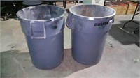 Rubbermaid Brute Trash Cans
