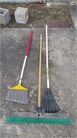 Brooms and Small Rake