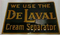 SST DeLaval Cream Separator sign