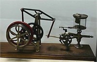 1900s Menzel Bros force feed oil pump