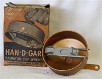 Vintage Han-D-Gard Radiator Cap Wrench w/ Box
