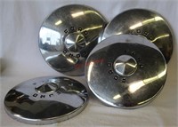 Lot of 4 Antique Ford Automobile Hubcaps