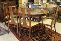 Vintage Dining Room Table & 6 Chairs