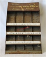 ca. 1940's - 50's Hardware Store Screw POS Display