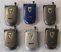 Lot of 6 Flip-phone Lighters