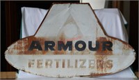 Vintage Armour Fertilizers Metal Sing