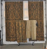 Group Vintage Fortuny Drapes
