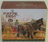 Foxfire Farm JD Sulky Rake w/Team & Driver