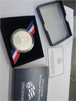 2009 Louis Braille $1 Commemorative 90% Silver