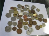 Bag of Assorted Country Foreign Change Coins