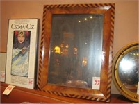 27" X 29" FRAMED MIRROR (LOCATED IN DINING AREA)