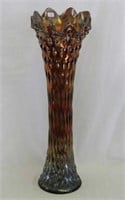 Rustic 20 1/2" funeral vase - amethyst
