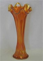 Parlor Panels 11" vase - marigold