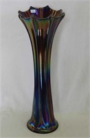 Morning Glory 18" funeral vase - purple