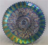 Stippled Good Luck 9" plate w/ribbed back