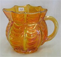 Drapery Variant 5" pitcher - marigold