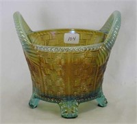 N's Bushel Basket - aqua opal