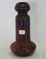 Loetz ? 6 1/2" vase - purple