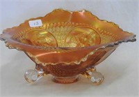 Horse Medallion JIP ftd dish - marigold