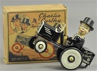 BOXED MARX CHARLIE MCCARTHY BENZINE MOBILE