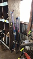 Misc Ski Boots , Skis,  And Handles