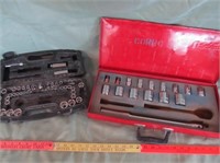 Large Lot of Sockets & Breaker Bar