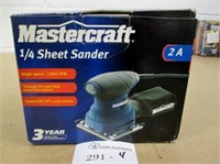MasterCraft 1/4 Sheet Sander