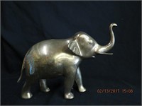 Brass elephant 13 X 8"H