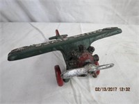 Cast iron Boyds flyer airplane 6.5"L