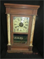 Seasons Antique wall clock 15 X 4.5 X 25'H with