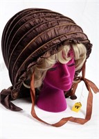 Purple Calashe Hat circa 1790