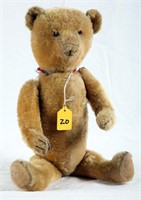 18" Antique Mohair Bear